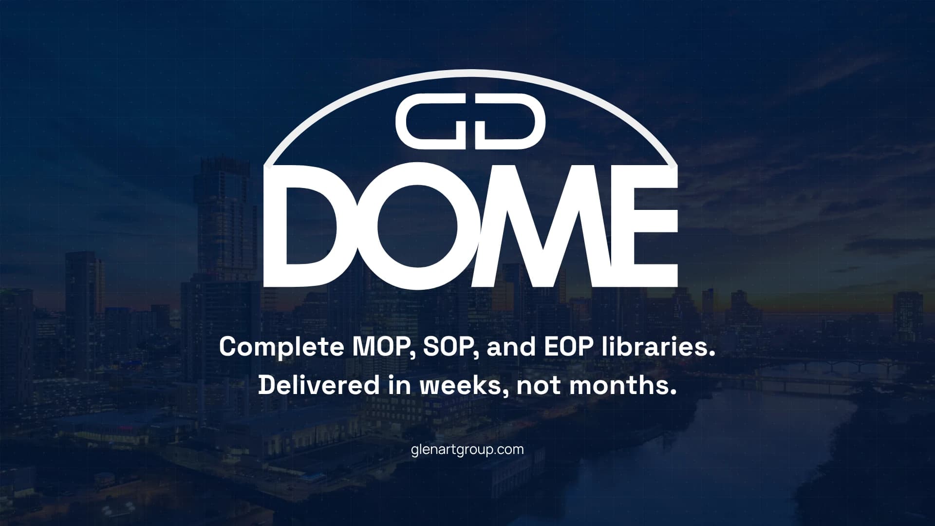 DOME: AI-Generated MOPs, SOPs, and EOPs for Data Centers